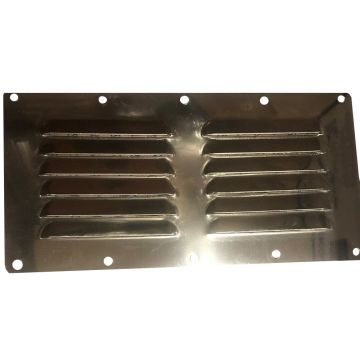 Sea-Dog Stainless Steel Louvered Vent - 9-1/8&quot; x 4-5/8&quot;