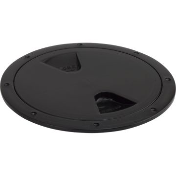 Sea-Dog Screw-Out Deck Plate - Black - 6&quot;