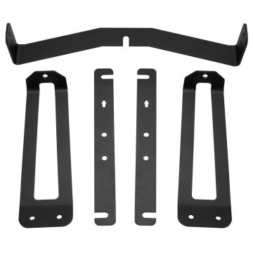 RIGID Industries 2018+ Ford F-150 Hidden Grille Mount f/6&quot; Lightbar - Black