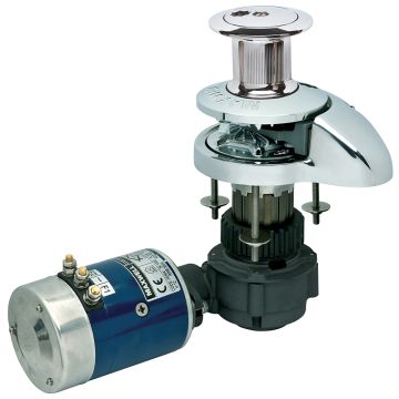 Maxwell RC8-8 Windlass w/Capstan 12V - 5/16&quot; Chain to 9/16&quot; or 5/8&quot; Rope