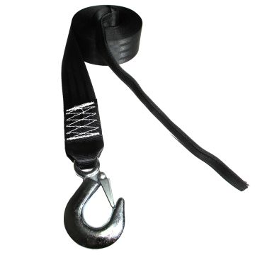 Rod Saver Winch Strap Replacement w/Tail - 16&#39;