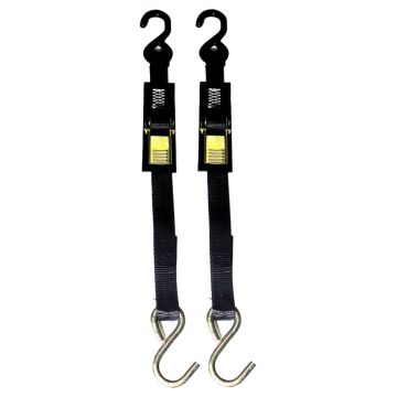 Rod Saver Quick Release Trailer Tie-Down - 1&quot; x 4&#39; - Pair