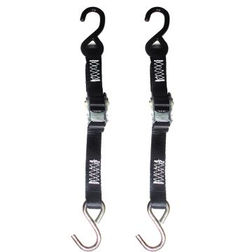 Rod Saver Quick Tite Trailer Tie-Down - 1&quot; x 4&#39; - Pair
