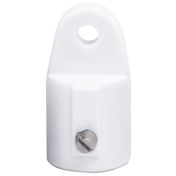 Sea-Dog Nylon Top Cap - White - 3/4&quot;