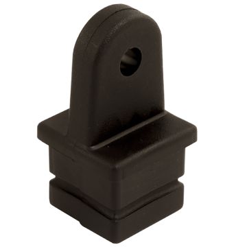 Sea-Dog Nylon Square Tube Top Insert - Black - 1&quot;