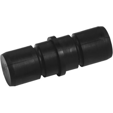 Sea-Dog Nylon Tube Connector - Black - 7/8&quot;