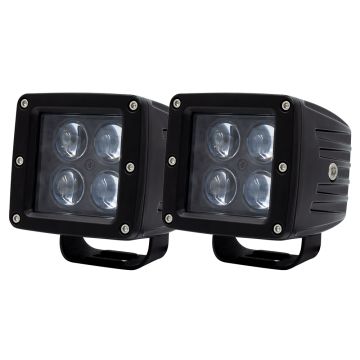 HEISE 3&quot; 4 LED Cube Light - 2-Pack