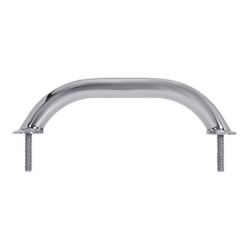 Stainless Steel Angled Grab Rail 8", 1-7/8" Stud 