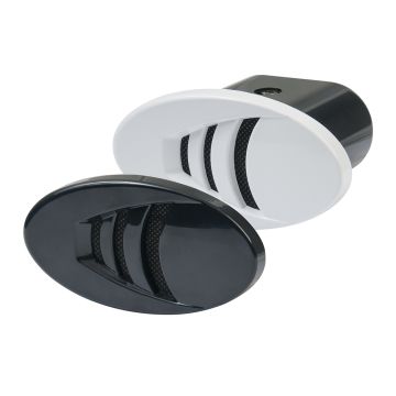 Marinco 12V Drop-In &quot;H&quot; Horn w/Black &amp; White Grills