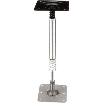 Attwood SWIVL-EZE Lock&#39;N-Pin 3/4&quot; Pedestal Kit 13&quot; Post 7&quot; x 7&quot; Stainless Steel Base Plate Threaded