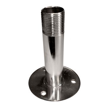Sea-Dog Fixed Antenna Base 4-1/4&quot; Size w/1&quot;-14 Thread Formed 304 Stainless Steel