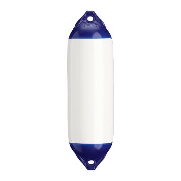 Polyform F-02 Twin Eye Fender 7.5&quot; x 26&quot; - White