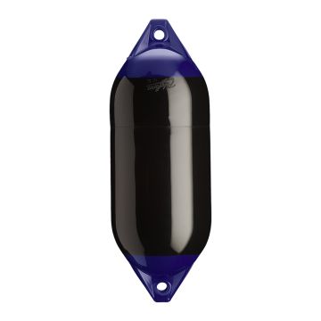 Polyform F-5 Twin Eye Fender 11&quot; x 30&quot; - Black
