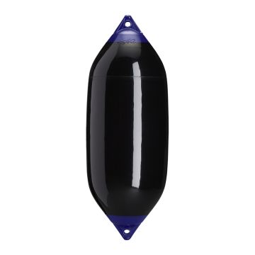 Polyform F-7 Twin Eye Fender 15&quot; x 41&quot; - Black