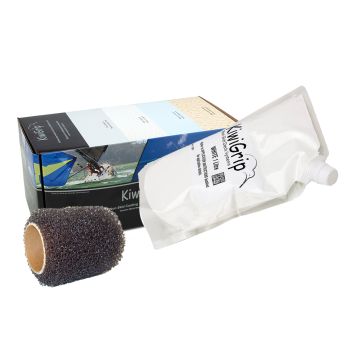 KiwiGrip 1 Liter Pouch - White w/4&quot; Roller