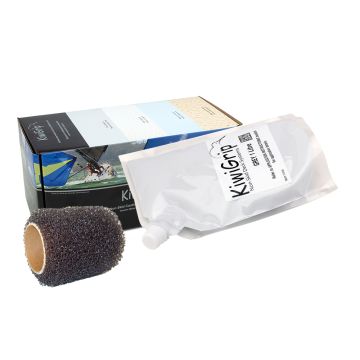 KiwiGrip 1 Liter Pouch - Grey w/4&quot; Roller