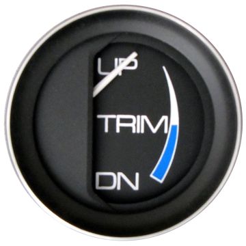 Faria Coral 2&quot; Trim Gauge f/Mercury/Mariner/Mercruiser/Volvo DP/Yamaha (&#39;01 &amp; Newer)