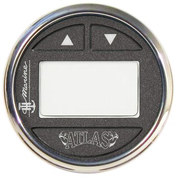 T-H Marine ATLAS&trade; Hydraulic Gauge Kit f/4&quot; &amp; 8&quot; ATLAS&trade; Jack Plates - Stainless Steel Bezel