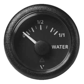 Veratron 52MM (2-1/16&quot;) ViewLine Fresh Water Resistive - 3 to180 OHM - Black Dial &amp; Round Bezel