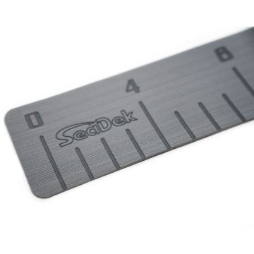 SeaDek 36&quot; Fish Ruler - Storm Grey w/SeaDek Logo