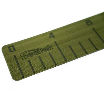 SeaDek 36&quot; Fish Ruler - Olive Green w/SeaDek Logo