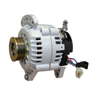 Balmar Alternator 120 Amp 12V 3.15&quot; Dual foot Saddle Single K6 Pulley w/Isolated Grounding