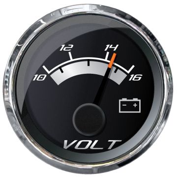 Faria Platinum 2&quot; Voltmeter (10-16 VDC)