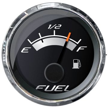 Faria Platinum 2&quot; Fuel Level Gauge (E-1/2-F)