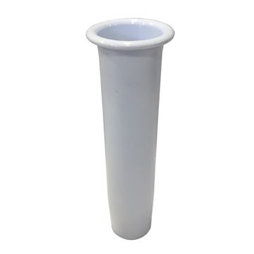 Tigress Lipped Insert f/10&quot; Flared Rod Holder - White