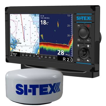 SI-TEX NavPro 900 w/MDS-15 WiFi 20&quot; Hi-Res Digital Radome Radar w/15M Cable