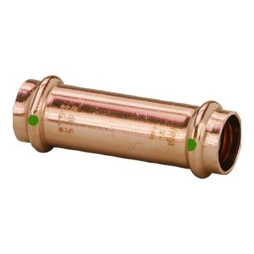 Viega ProPress 2&quot; Extended Coupling w/o Stop - Double Press Connection - Smart Connect Technology