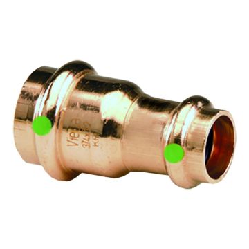 Viega ProPress 1-1/2&quot; x 1&quot; Copper Reducer - Double Press Connection - Smart Connect Technology