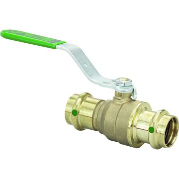 Viega ProPress 1-1/4&quot; Zero Lead Bronze Ball Valve w/Stainless Stem - Double Press Connection - Smart Connect Technology