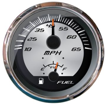 Faria Platinum 4&quot; Multi-Function - Speedometer &amp; Fuel