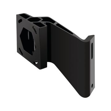 Minn Kota Raptor Jack Plate Adapter Bracket - Port - 2&quot; Setback - 4&quot; Rise - Black