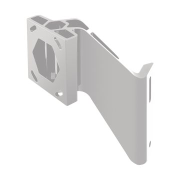 Minn Kota Raptor Jack Plate Adapter Bracket - Port - 2&quot; Setback - 6&quot; Rise - White