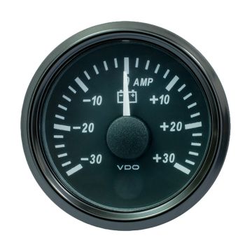 VDO SingleViu 52mm (2-1/16&quot;) Ammeter - 30 AMP