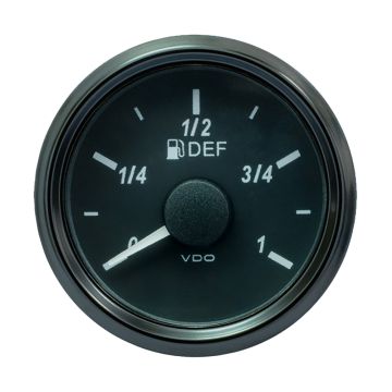 VDO SingleViu 52mm (2-1/16&quot;) DEF Level Gauge - 3-180 Ohm