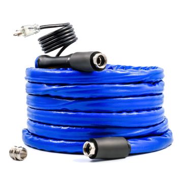 Camco TastePURE Heated Drinking Water Hose - 25&#39; - 5/8&quot;ID
