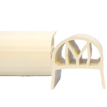 Monarch Nor&#39;Easter M-Fender - 4&#39; - White - 2 x 4 Mounting