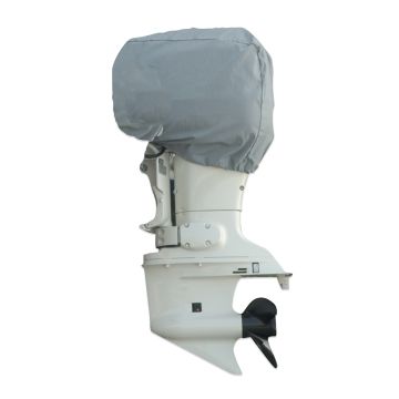 Carver Sun-DURA&reg; 10-35 HP Universal Motor Cover - 20&quot;L x 20&quot;H x 14&quot;W - Grey
