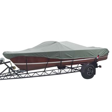 Carver Sun-DURA&reg; Styled-to-Fit Boat Cover f/19.5&#39; Tournament Ski Boats - Grey