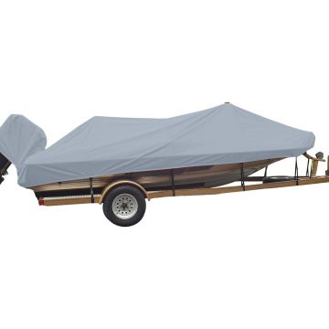 Carver Sun-DURA&reg; Styled-to-Fit Boat Cover f/18.5&#39; Wide Style Bass Boats - Grey