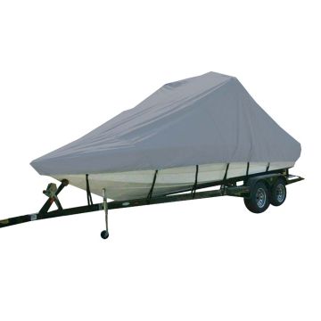 Carver Sun-DURA&reg; Specialty Boat Cover f/19.5&#39; Inboard Tournament Ski Boats w/Tower &amp; Swim Platform - Grey