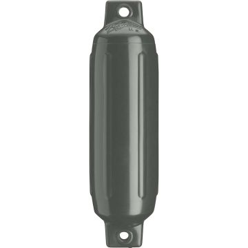 Polyform G-1 Twin Eye Fender 3.5&quot; x 12.8&quot; - Graphite