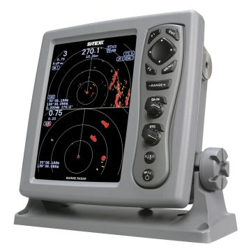 SI-TEX 8.5&quot; Color LCD Radar w/4kW Output - 1/16-36nm Range - 25&quot; Radome