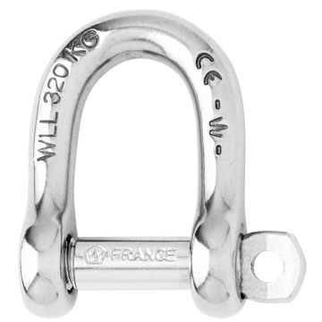 Wichard Self-Locking D Shackle - Diameter 8mm - 5/16&quot;