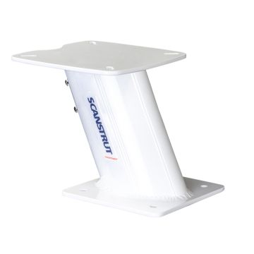Scanstrut APT-250-02 - Aluminum PowerTower&reg; Radar Mount - 10&quot; Aft Leaning