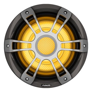 Fusion Signature Series 3i 10&quot; CRGBW Sports Subwoofer - Grey