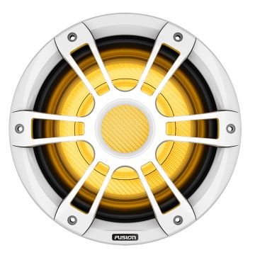 Fusion Signature Series 3i 12&quot; CRGBW Sports Subwoofer - White